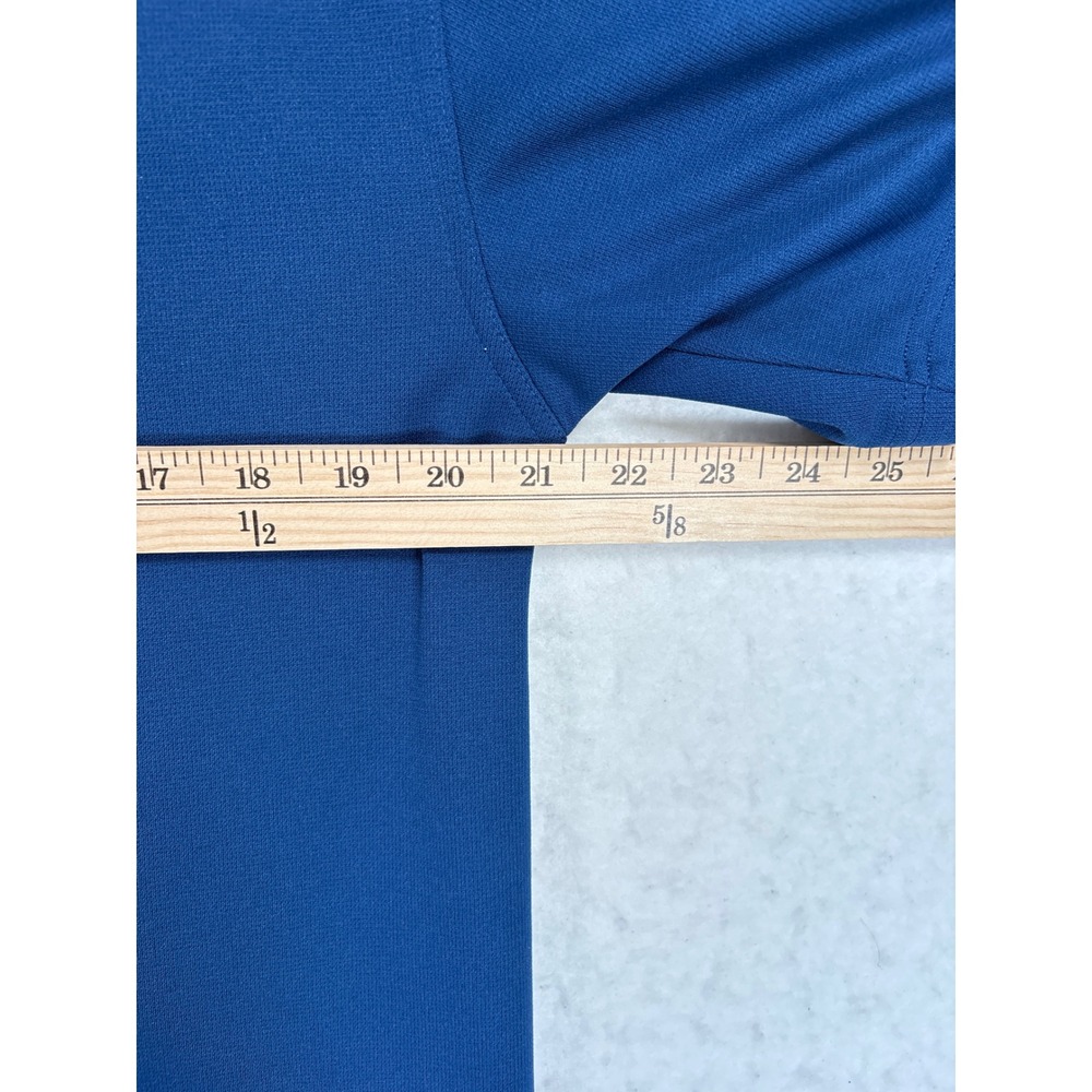 Ping Collection Mens Medium Blue Colorblock Golf Polo Performance Dynamics Shirt - Picture 8 of 10